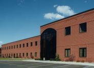 red brick commercial property front exterior